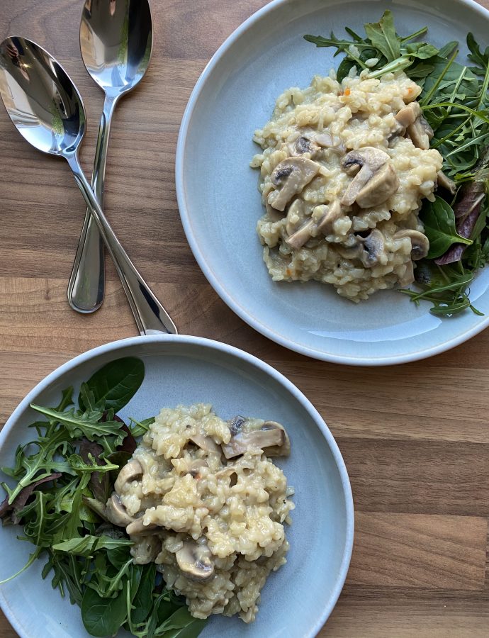 Risotto med champignon