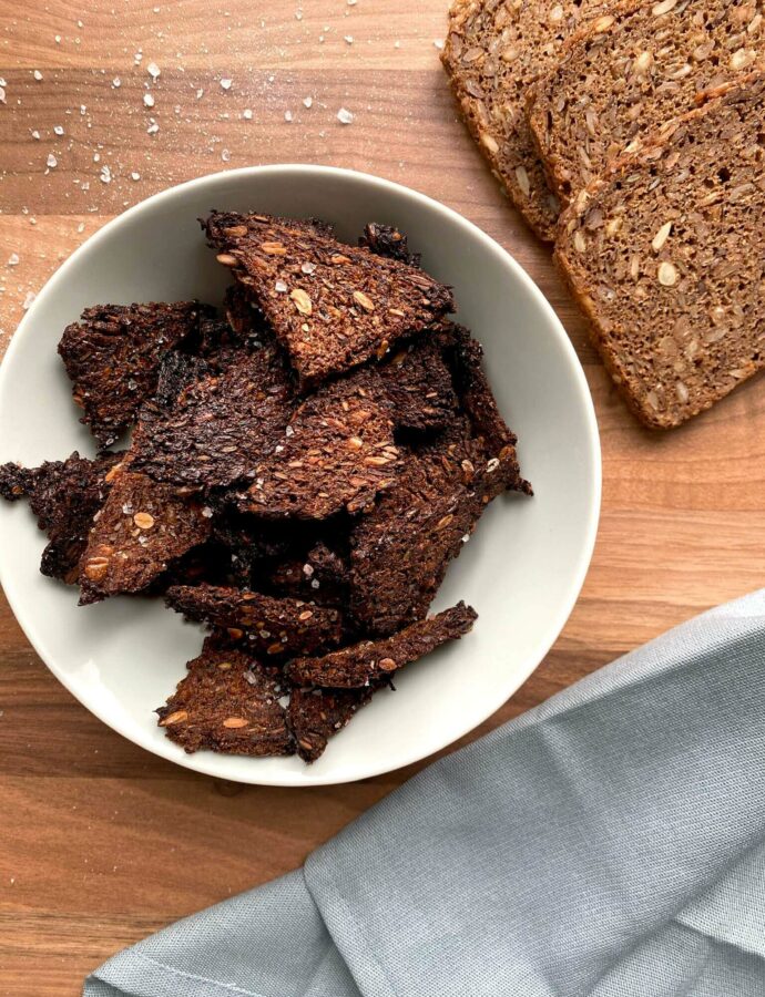 Rugbrødschips